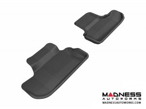 Dodge Challenger Floor Mats (Set of 2) - Rear - Black by 3D MAXpider (2008-2010) Dodge Challenger Floor Mats (Set of 2) - Rear - Black by 3D MAXpider (2008-2010)